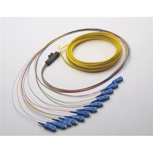 SC/APC 12 cores bundle Fiber Optic Pigtail
