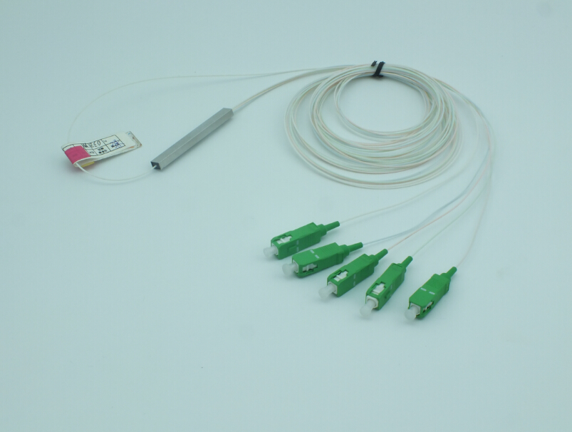 1*4 mini fiber optic PLC splitter module