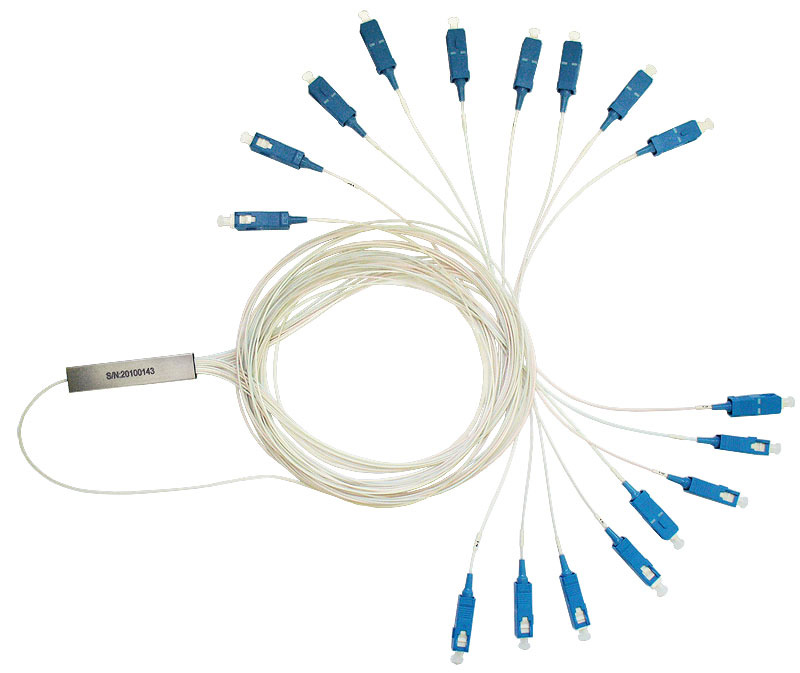 Blockless 1x16 PLC splitter