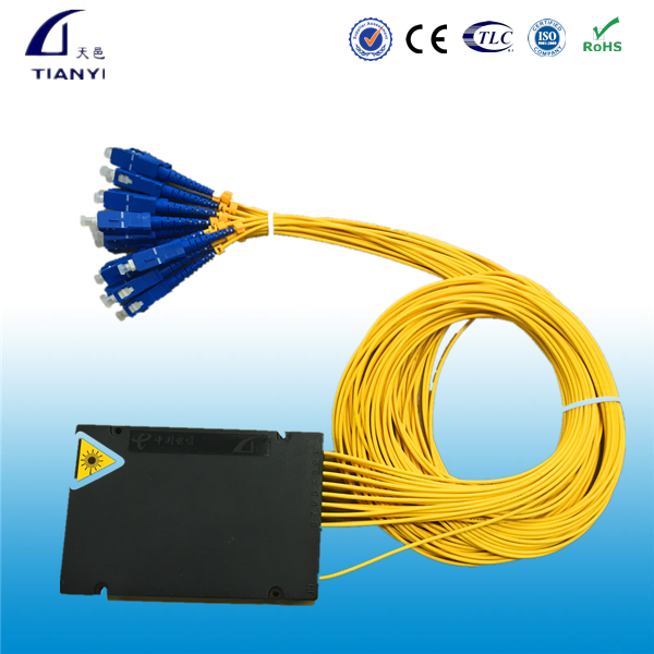 1x2 ABS Box Optical PLC splitter-SC/UPC