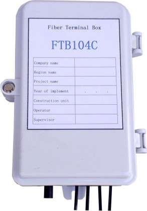 6fiber FTTH Temination Box