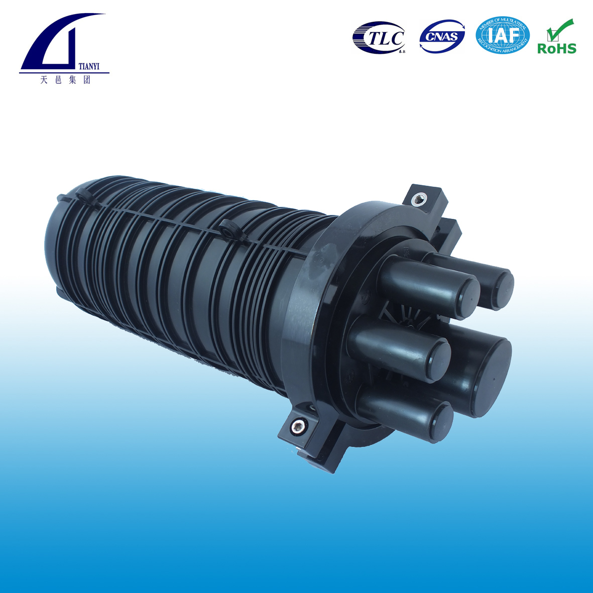 dome type fiber optic splice closure