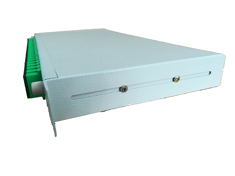 1U 19inch 48 core Rack-mount Optical Fiber Patch Panel