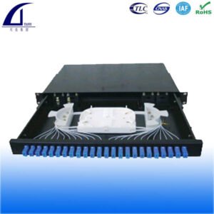 1U 19" rack mount fiber optic patch panels